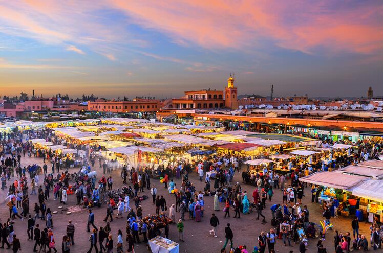 Un riad à Marrakech
