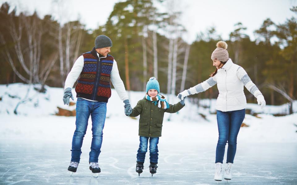 patinoire famille
