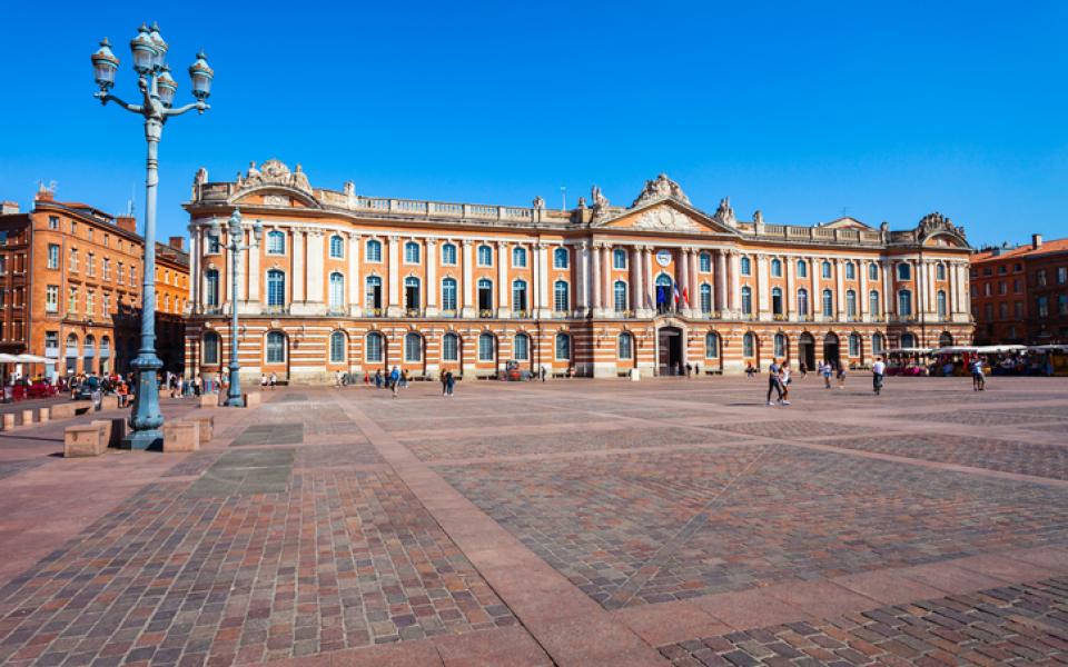 Visiter place du capitole Toulouse