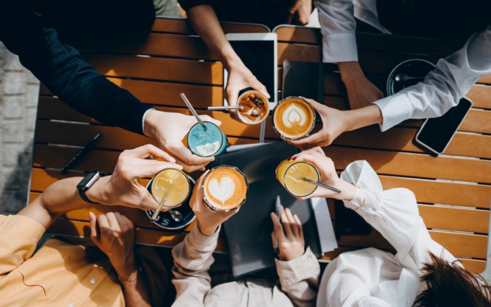 télétravail restaurant café