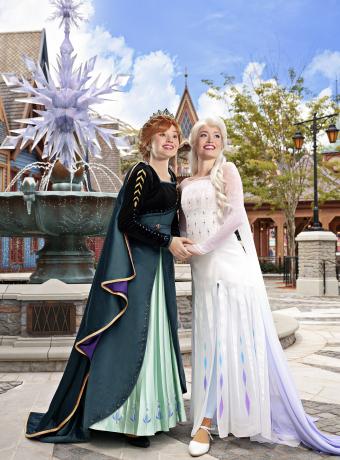 Anna et Elsa Disneyland Paris